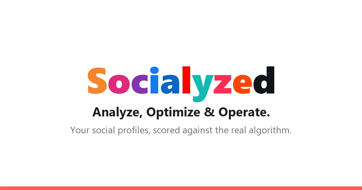 Socialyzed banner